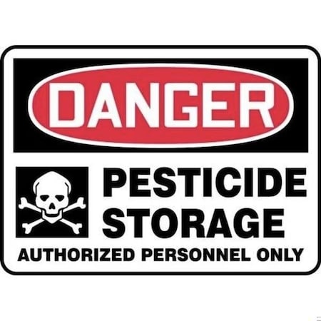 Accuform OSHA DANGER SAFETY SIGN PESTICIDE MCHD103XL MCHD103XL